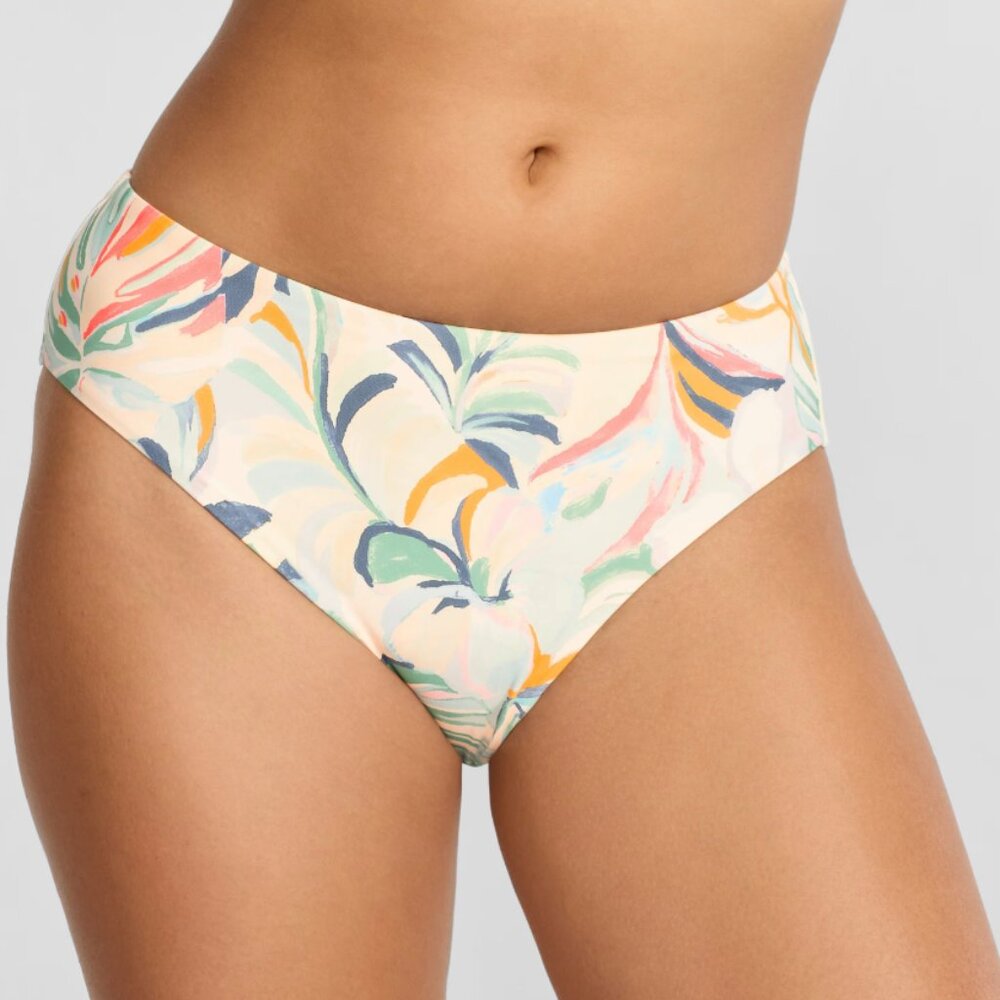 Swim: Burdsong Mid-Rise Bikini Bottom Size: S NEW  Bathing Suit Vacation/Resort
